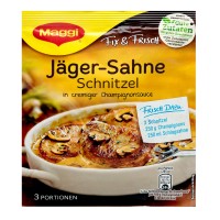 Maggi Fix Jäger Sahne Schnitzel